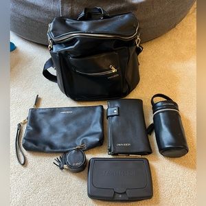 Fawn Designs Original Diaper Bag Motherhood Bundle WITHOUT the stroller straps